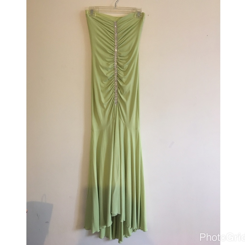 Y2K 2005 Strapless Mermaid Prom Dress